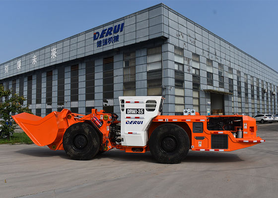 Maior equipamento subterrâneo de mineração de baldes DRWJ-3.5 LHD Mining Loader