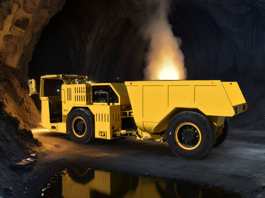 Caminhão subterrâneo Mineração Caminhão de lixo articulado Design OEM Usos de túnel