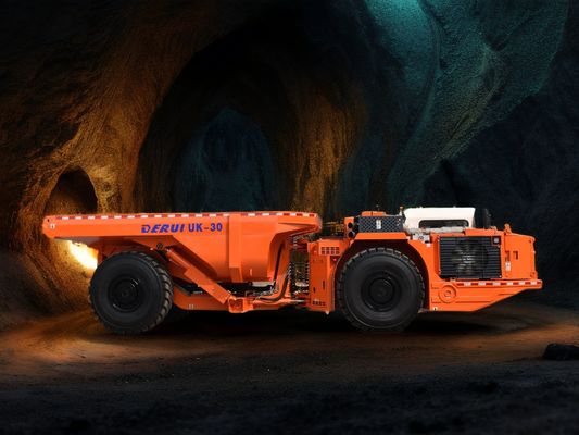DERUI DRUK-30 A Capacidade de carga útil de 30 toneladas Caminhão de mineração subterrânea VOLVO Motor original