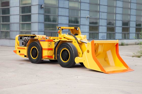 DERUI DRWJ-2 Diesel LHD Tunneling Hard Rock Mining Loader Equipamento